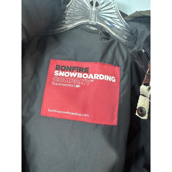 Bonfire Men’s XL Snowboarding Fusion Series Jacket Layered Insulated Hooded - Picture 7 of 15